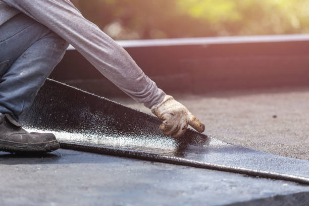 Professional Waterproofing technician working in Remington, IN